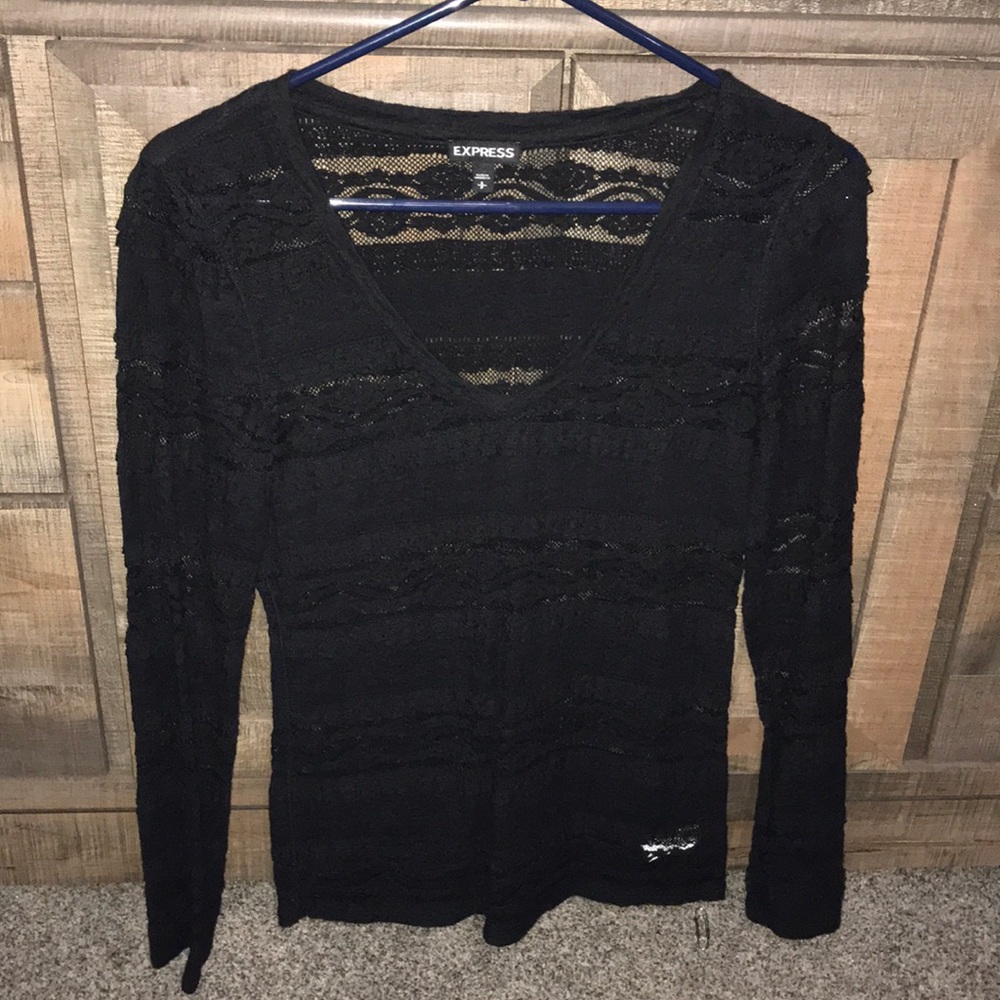 Lace, long sleeve